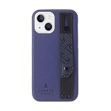 LANVIN COLLECTION STAND & RING SHELL CASE SIGNATURE スマホケース iPhone13 用 [ Blue ]