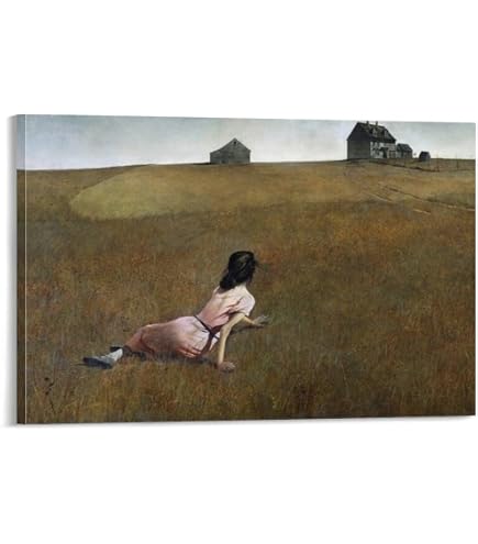 Amazon.co.jp: Gnvkd Ecbxz Andrew Wyeth ポスター (ヘルガ・イン