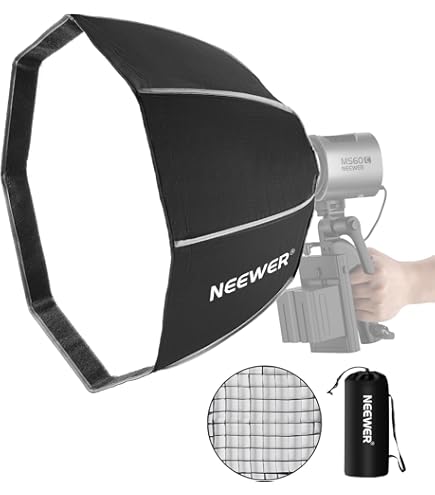 Amazon | Neewer 90cmポ折りたたみ式ソフトボックス ボーエンス