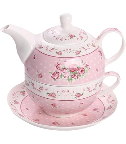Amazon | エインズレイ Aynsley エリザベスローズピンク ティーフォー