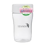 ELANDA エランダ プロテインシェイカー 350ml BPAフリー 漏れにくい 小さめ コンパクト 白 ホワイト