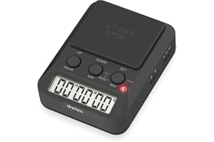ドリテック(dretec) 勉強タイマー タイムアップ2 消音 T-587 ブラック
