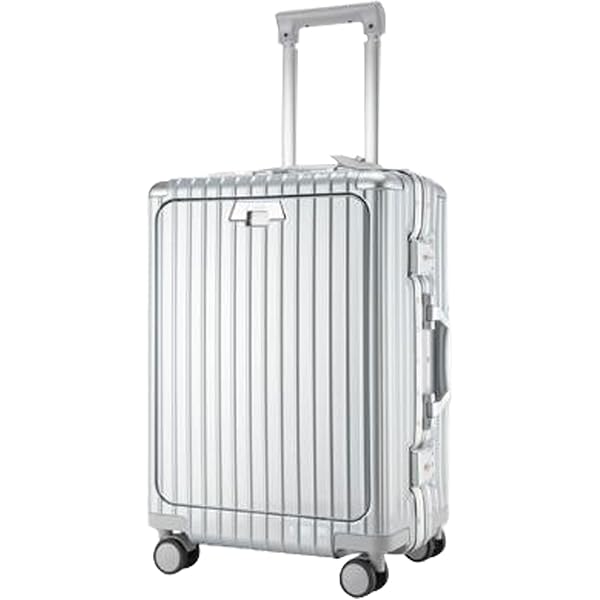 【新品未使用】 Libetee スーツケース Mサイズ マットシルバー 楽天市場】【ヒルナンデス放送☆楽天1位】永久保証 スーツケース