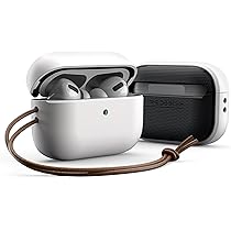 Amazon | 【VRS】 AirPods Pro2 対応 ケース 耐衝撃 レザー ストラップ 