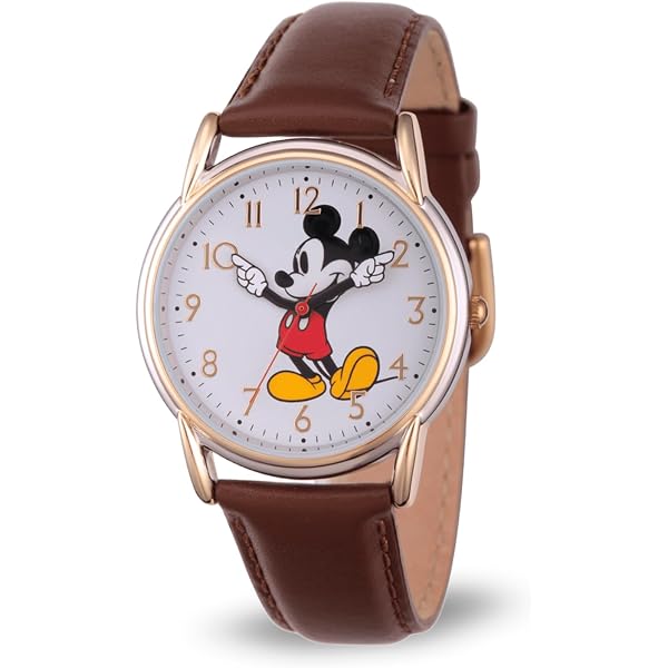 Disney ミッキーマウス 腕時計 クォーツ コンビカラー Amazon.co.jp: Disney Women 's ' Mickey Mouse ' Quartz Metal Watch