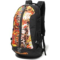 Amazon | [スポルディング] ケイジャー グラフィティ オレンジ×レッド