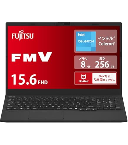 オススメ】富士通 ノートパソコン 動作快適 爆速SSD500GB搭載 
