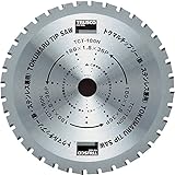 TRUSCO(トラスコ) トクマルチップソー 180X36P TCT-180N