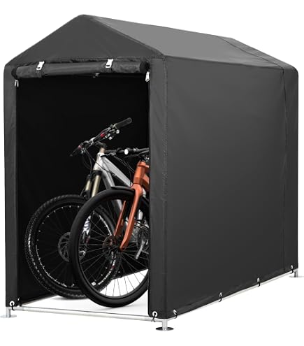 Amazon | サイクルハウス 駐輪 アルミフレーム 自転車 置き場 駐輪 