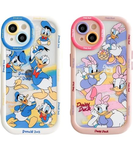 Amazon.co.jp: GREDINO ドナルドダック iPhone15 Pro ケース 透明 TPU