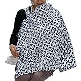 BEBE AU LAIT ベベオレ 100% Cotton Nursing Covers ベビー用ナーシングカバー カムッデンロック [並行輸入品]