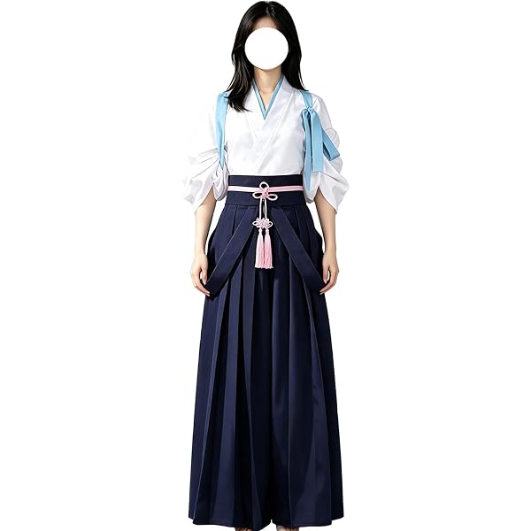 Amazon.co.jp: [ヤンババです] フミ fumi 巫女服コスプレ衣装(ウィッグ