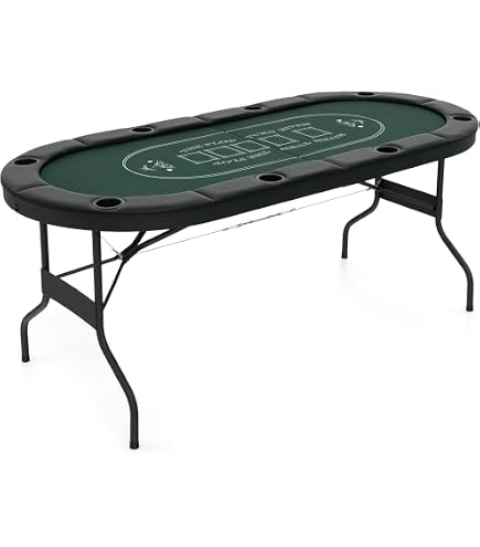 Amazon | Barrington 10 Playerポーカーテーブル82 x 44 | ポーカー