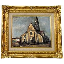 佐伯祐三、【パンテオン寺院】、希少画集画、新品高級額・額装付 Amazon.co.jp: 世界の名画 佐伯 祐三 パリの教会 ジクレー