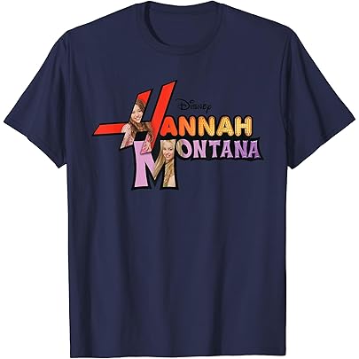 Amazon | ディズニー ハンナ・モンタナ 90年代 Tシャツ | Tシャツ