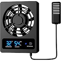 Amazon.co.jp: 爬虫類換気扇、LEDライト付きスマート爬虫類