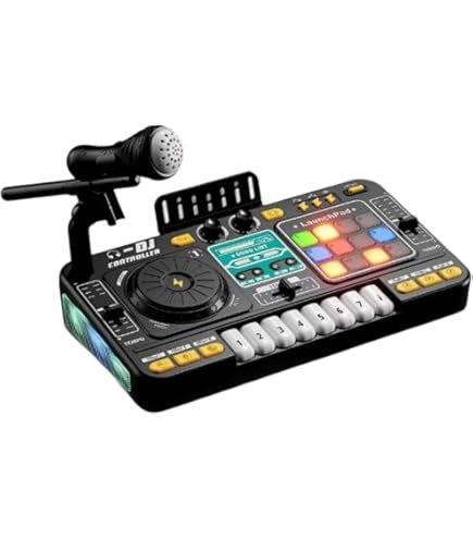 Amazon.co.jp: VTech KidiStar DJ Mixer, Black : Musical