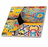 Danita Delimont – 陶器 – アリゾナ、ツーソン、Tubac。従来手描きMexican Pottery。 – タイル 8-Inch-Ceramic ct_210077_3