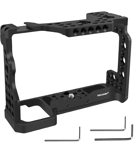 SMALLRIG Kit Cage Sony A7C II / A7CR - 4422 Avec Serre-Câble HDMI, Poignée Et Plaque QR Arca