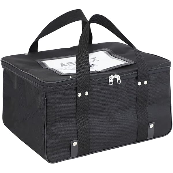 Amazon.co.jp: トランスポートバッグBOXタイプ 宅配用バッグ ダブル