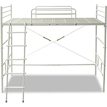 付属完備 山善 ロフトベッド 幅98×奥行204×高さ181(ミドル時89)cm Amazon｜山善(YAMAZEN) ロフトベッド 幅98×奥行204×高さ181