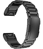 22mm GARMIN QuickFit F6 010-1286【純正品】 Amazon | GARMIN QuickFit F6 22mm Titanium 010-12863-18