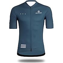  サイクルジャージ men's M Amazon | [Morethan] サイクルジャージ (S/スティールブルー