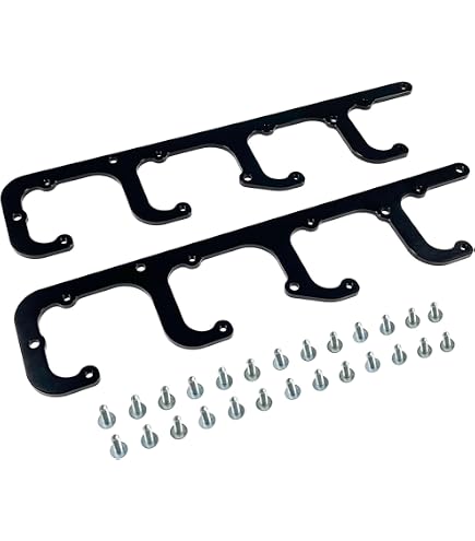Rectangular Billet Aluminum Ignition Coil Pack Brackets LS1/LS6 Camaro