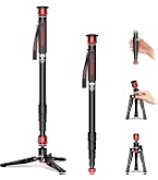 Amazon | Manfrotto 一脚 XPRO フルード ビデオ一脚 カーボン