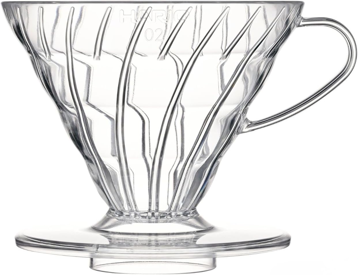 HARIO(ハリオ) V60 透過ドリッパー 02 クリア トライタン 1~4杯用 コーヒー ハンドドリップ 円すい形 BPAフリー 食洗機OK 日本製 VDTA-02-T