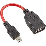 エスエスエーサービス [ miniUSBのOTG(ホスト機能)対応ケーブル ] miniUSB(オス)-USB・A(メス) [5cm] SU2-MIH05R