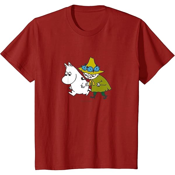 Snufkin Tシャツ コットン素材 Amazon | ムーミン スナフキン お散歩 Tシャツ | Tシャツ・カットソー 通販