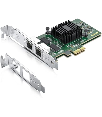 EC2000S Startech Double Port Expresscard Gigabit PC Éthernet Nic Carte