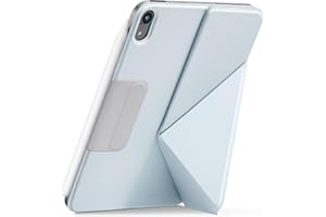 PITAKA iPad mini7 ケース(A17 Pro, 2024, 第7世代) iPad mini6 ケース (2021, 第6世代) 8.3インチ 横置＆縦置 タブレットスタンド 磁気吸着 超スリム 軽量 極薄 衝撃保護 折りたたみ 角度調整