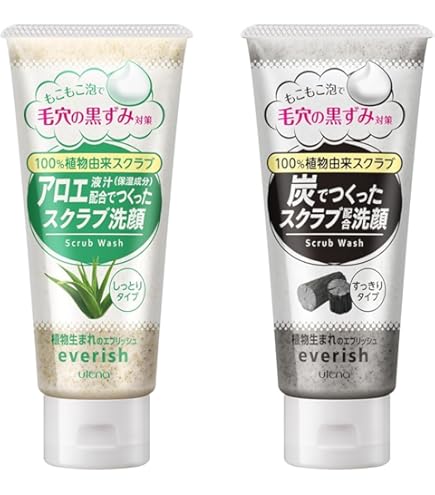 Amazon | ウテナ アロエでつくったスクラブ配合洗顔 135g | ウテナ