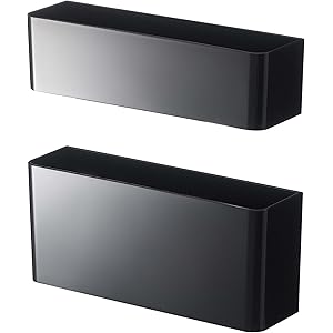 山崎実業 マグネット傘立て スマート ブラック 7366