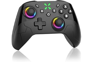Switch 2 コントローラー 2025夏新 Sungale スイッチ 2 プロコン 背面ボタン付き 自動連射/連射ホールド マクロ機能 4段階HD振動 Bluetooth5.0接続 6軸ジャイロセンサー 9色RGBライト搭載 20時間連続使用 S