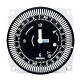 Grasslin by Intermatic FM1STUZH220/50 24-Hour 21 A, 220 V, 50 Hz Electromechanical Timer Module with