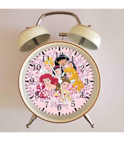 Amazon.co.jp: 白の目覚まし時計 リトル・マーメイドアリエルW152大