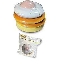 Amazon | Edges42 スクイーズ パン おもちゃ 食品サンプル ストレス