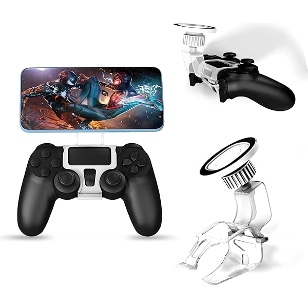 Amazon | 各種スマートフォン用PS4コントローラマウント