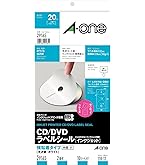 Amazon.co.jp: エーワン 29167 CD/DVDラベル 内径小 兼用マット 10入