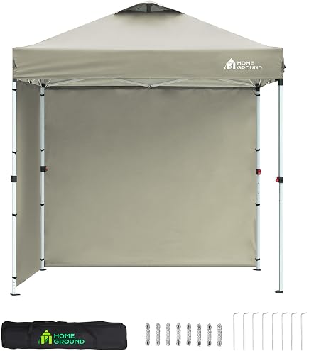 Amazon | CROWN SHADES ワンタッチ タープテント 3mx3m サイドシート一