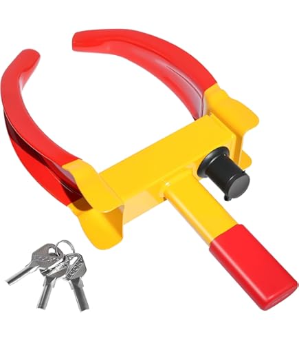 TRIMAX タイヤロック 赤・黄色 Amazon.co.jp: TRIMAX (トライマックス) タイヤロック ホイール