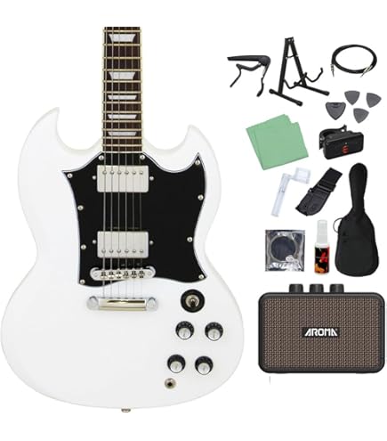 Amazon | エレキギター 初心者セット SG タイプ 7点セット Blitz