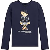 ポロ ラルフローレン キッズ ガールズ ポロベア ロングTシャツ 311 312 877861 2T 長袖 ネイビー POLO RALPH LAUREN ラルフ