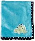 BON BEBE Baby-Boys Newborn Big Time Cute Plush Coral Fleece Blanket