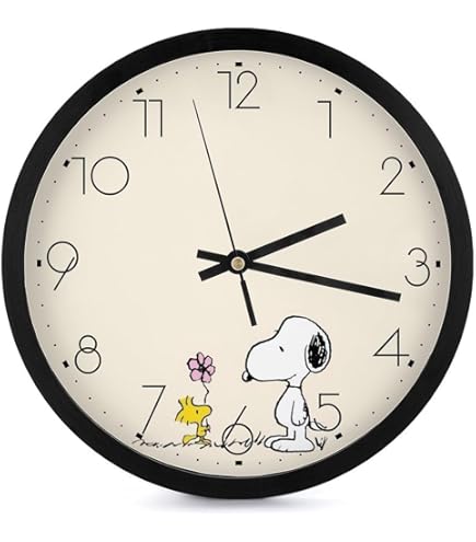 Amazon.co.jp: リズム(RHYTHM) SNOOPY (スヌーピー) 掛け時計