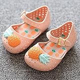 子供 ビーチ サンダル キッズ 春　シューズ レインシューズ 女の子 梅雨 豪雨 梅雨対策 プレゼント (16cm, オレンジ)