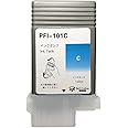 ベルカラー キャノン (CANON) 互換インクカートリッジ PFI-101C iPF5100 iPF6100 シアン